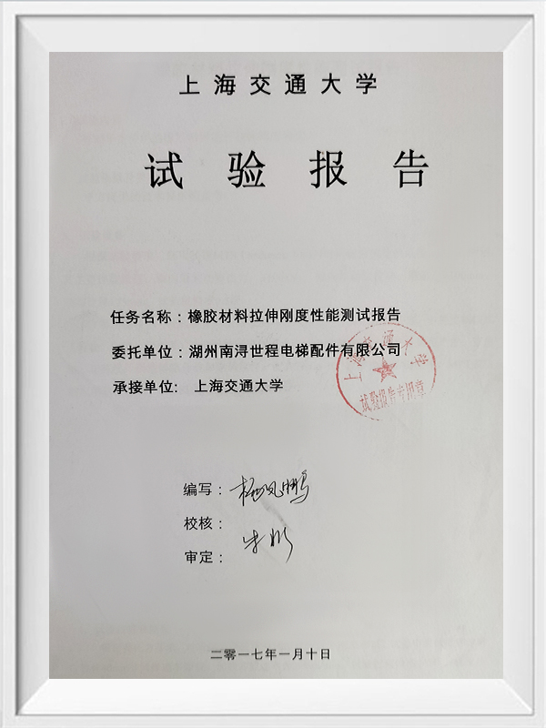 試験報告書